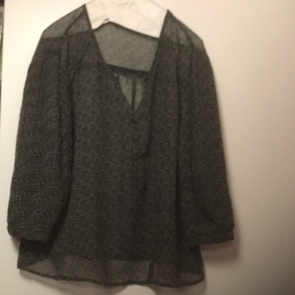 Shear blouse